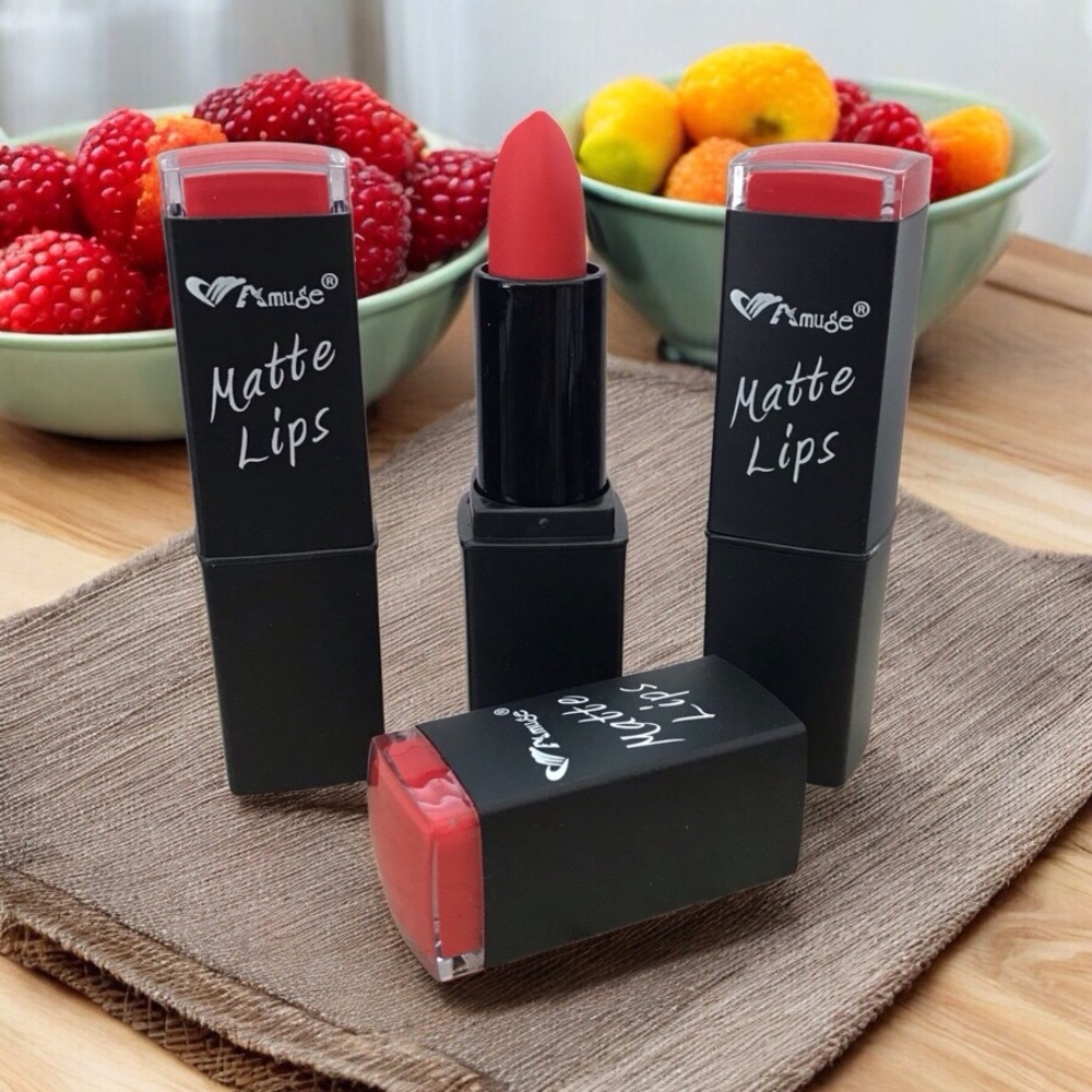 🆕3pcs Amuse Matte Lips Lipstick